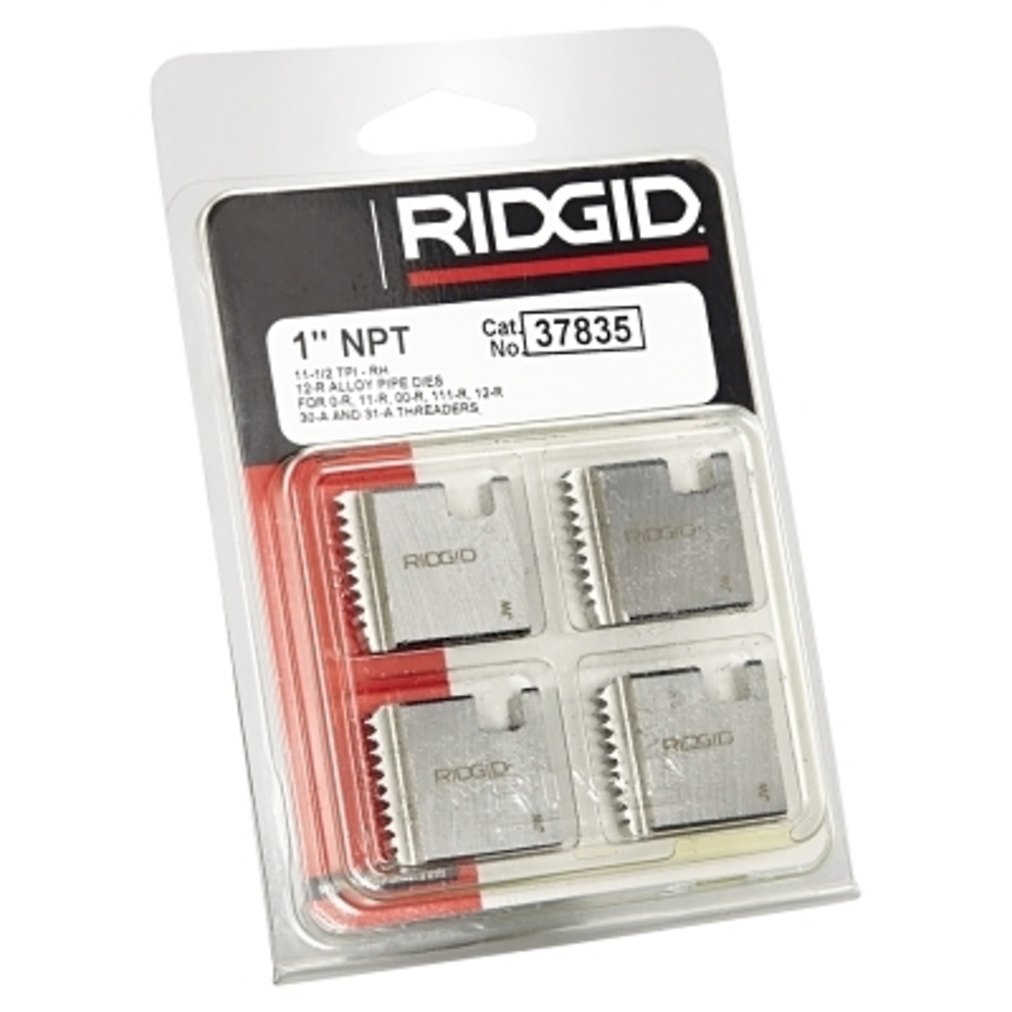Ridgid Manual Threading/Pipe and Bolt Dies — 1in. - 11-1/2 NPT, Model# 632-37835